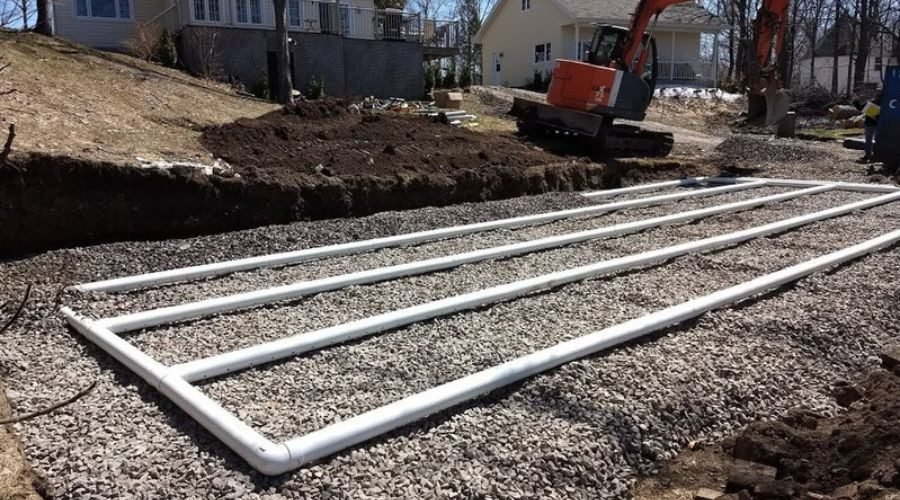 Septic System Drain Field