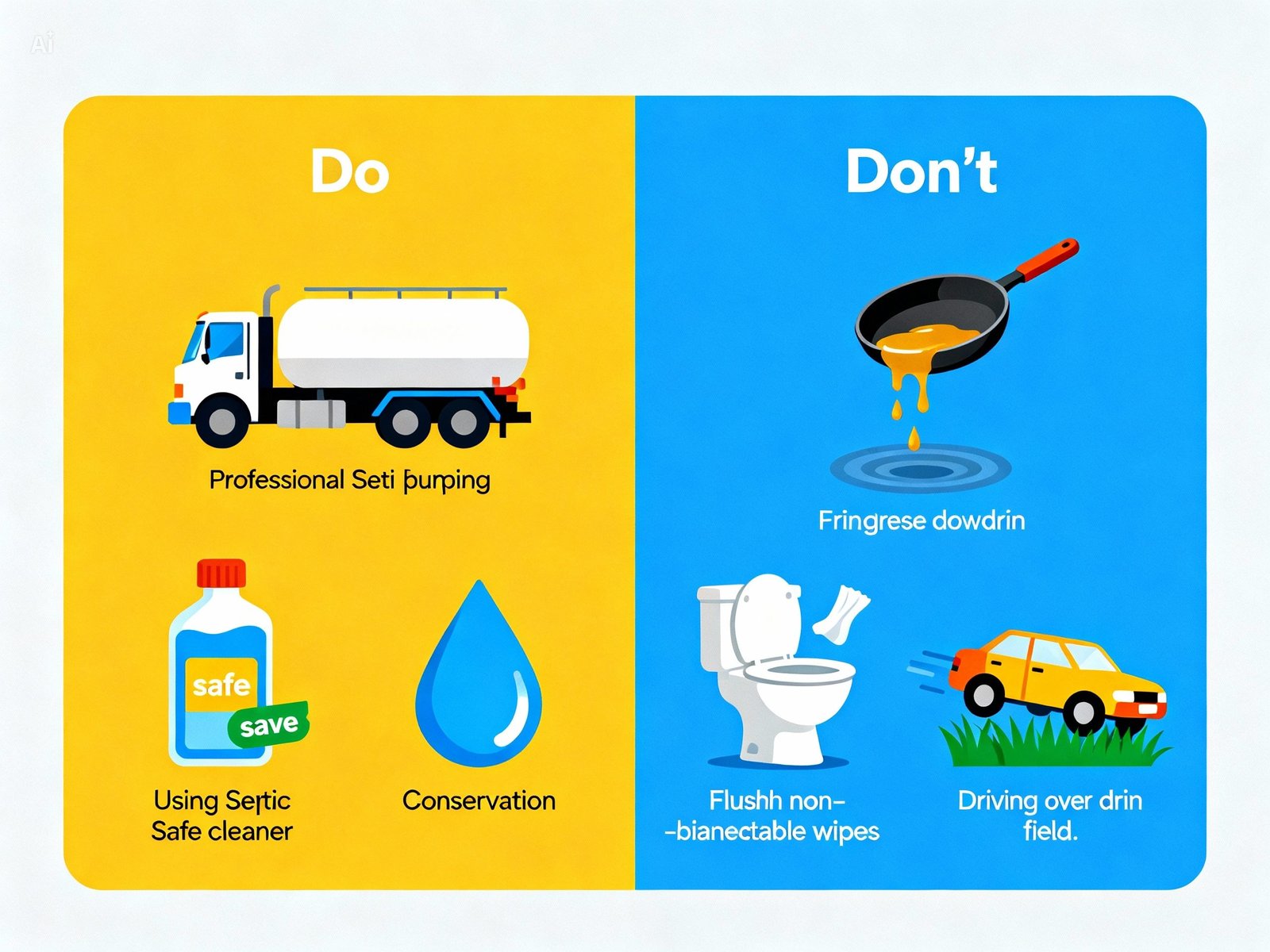 Septic System Do’s and Don’ts: The Definitive 7-Rule Checklist