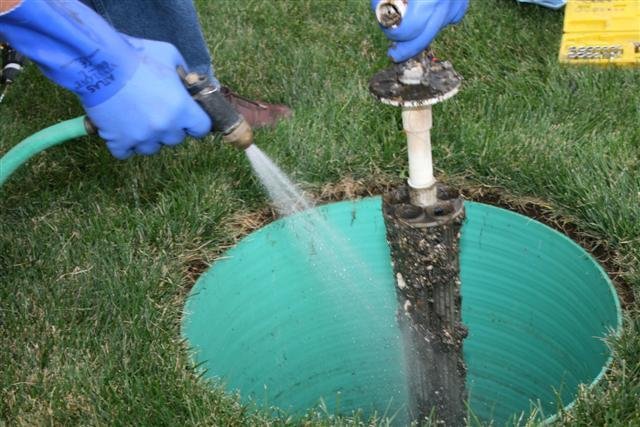Extract Septic System Filter Carefully